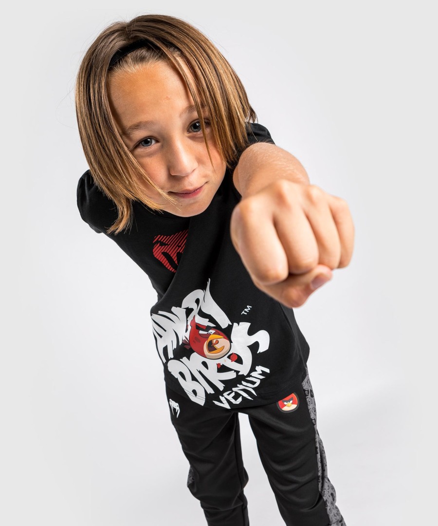 camiseta angry birds x venum - infantil