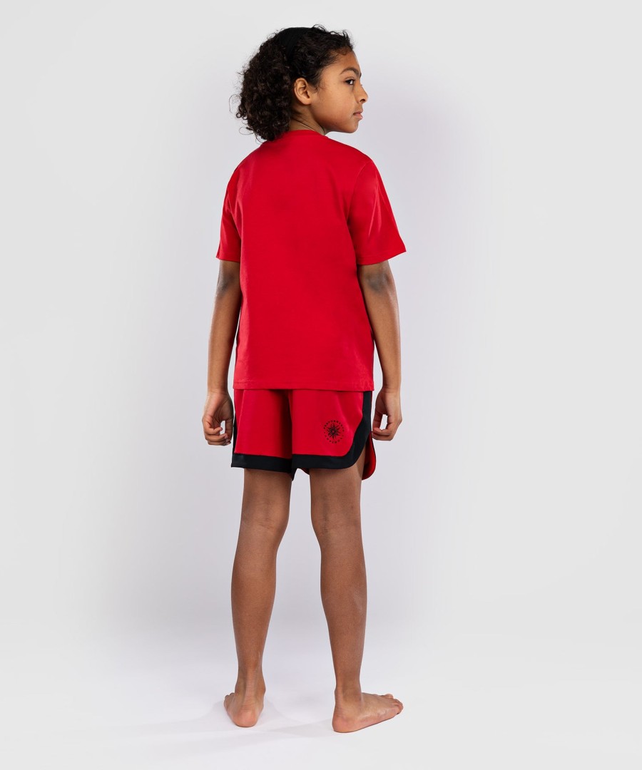 camiseta infantil venum contender - vermelho cereja