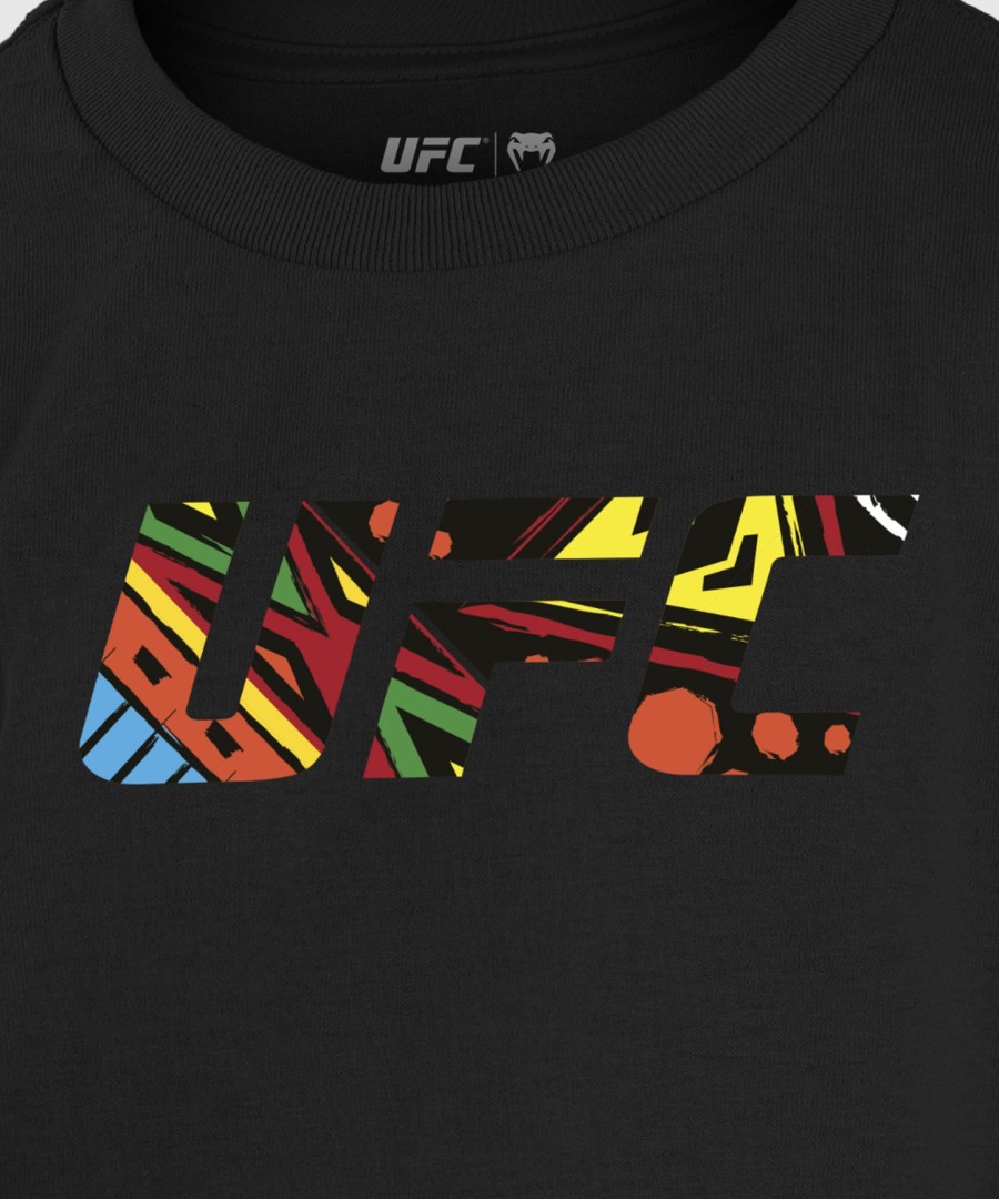 camiseta infantil ufc unrivaled by venum preta alex pereira