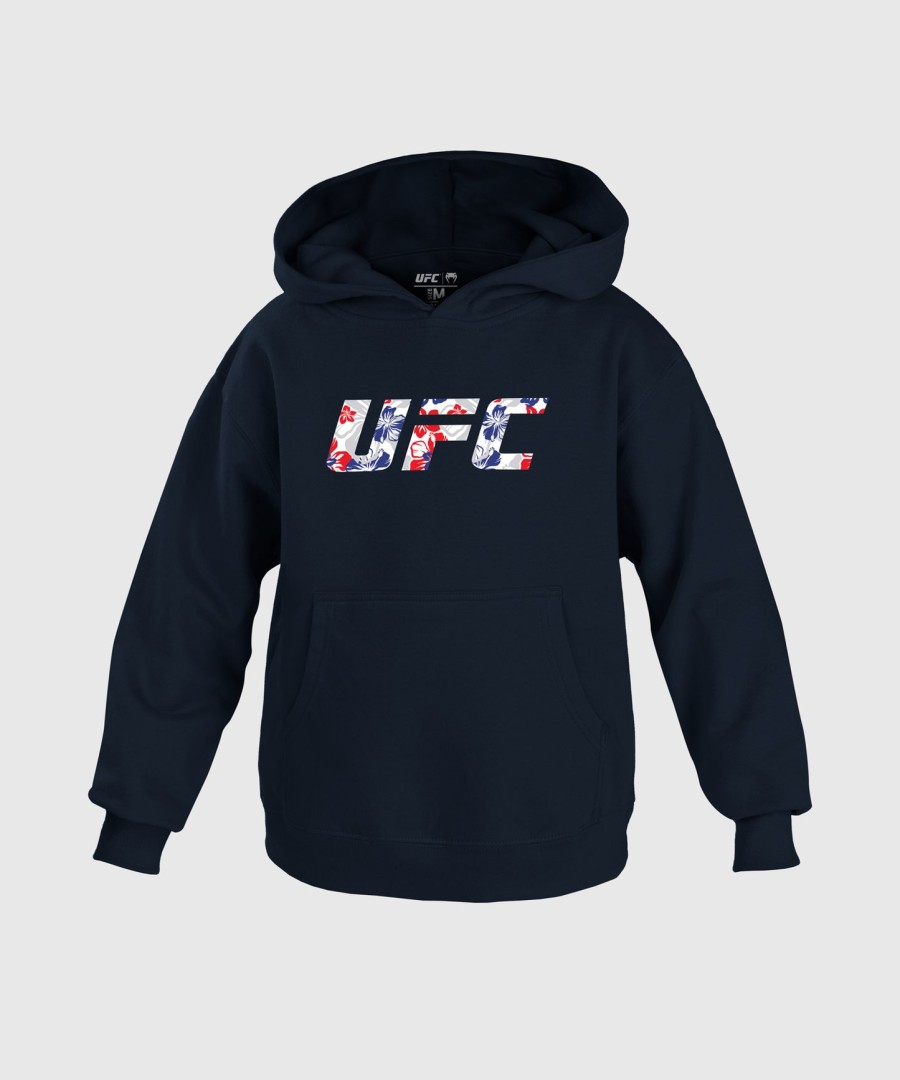 moletom infantil ufc unrivaled by venum navy max holloway