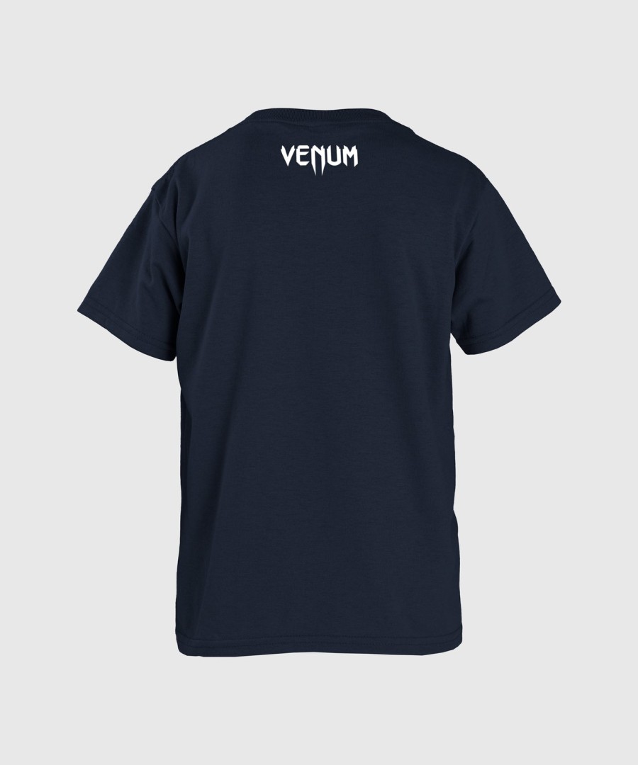 camiseta infantil ufc unrivaled by venum navy max holloway