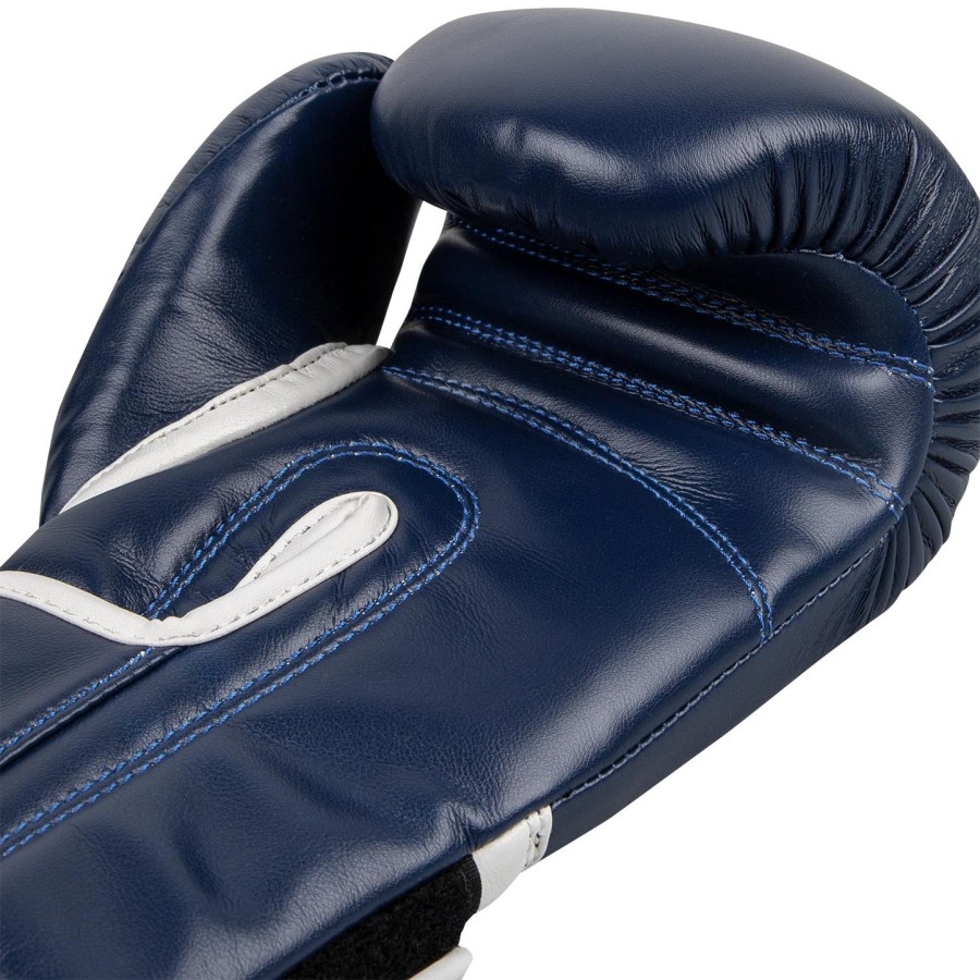 luvas de boxe infantis venum signature - azul marinho