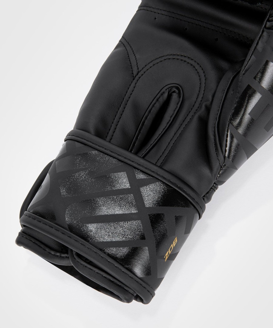 luvas de boxe infantis venum contender 1.5 xt - preto e dourado