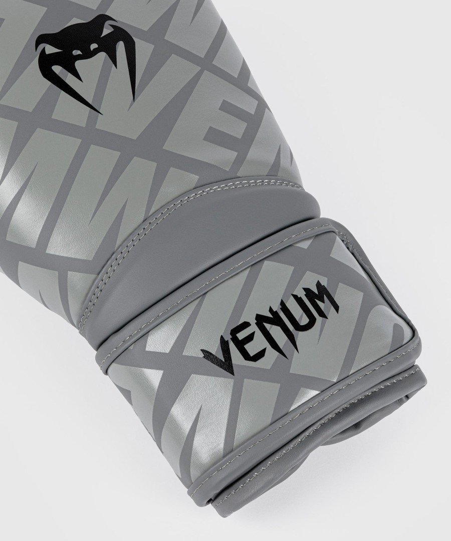 luvas de boxe infantis venum contender 1.5 xt - grafite-preto