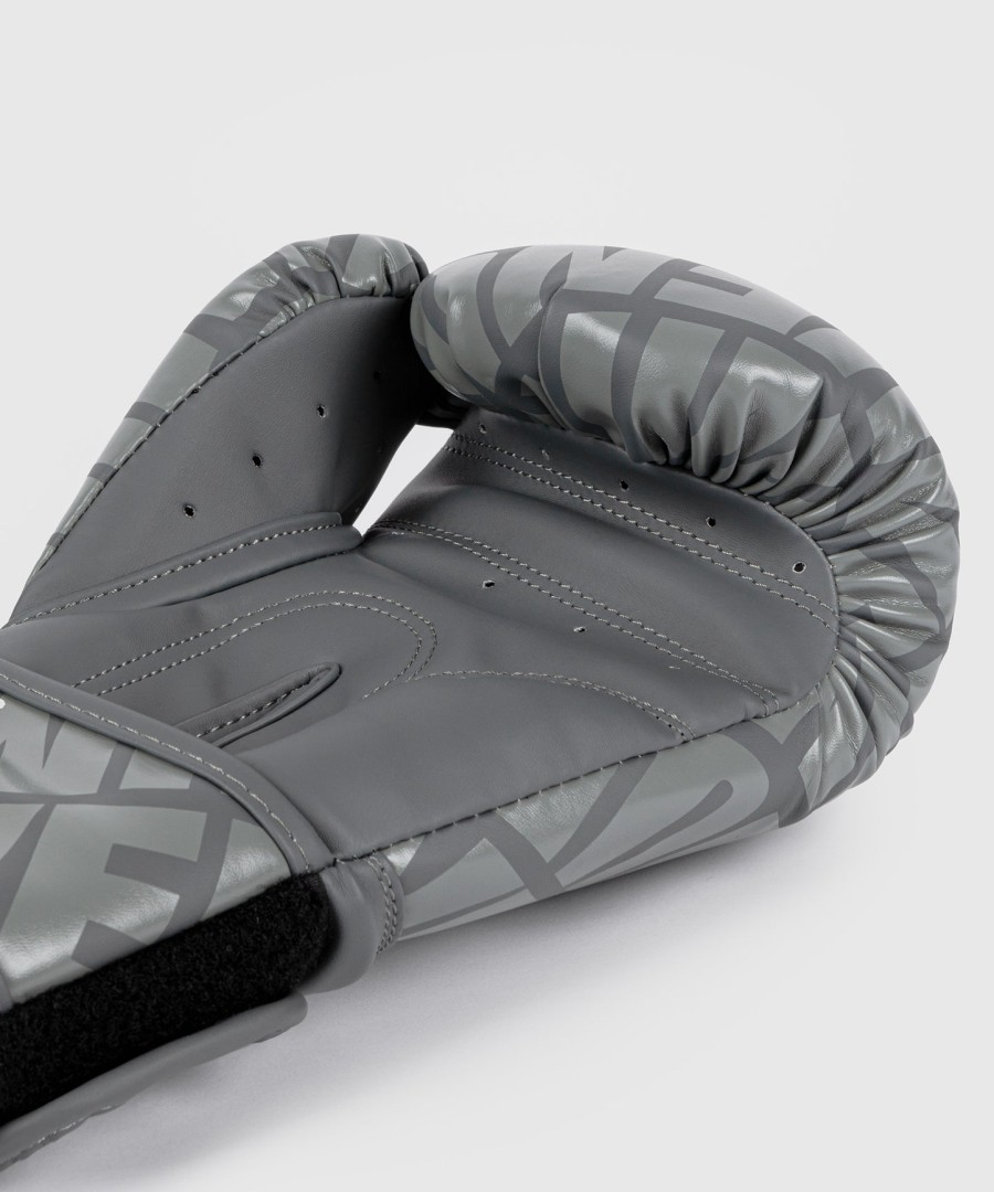 luvas de boxe infantis venum contender 1.5 xt - grafite-preto