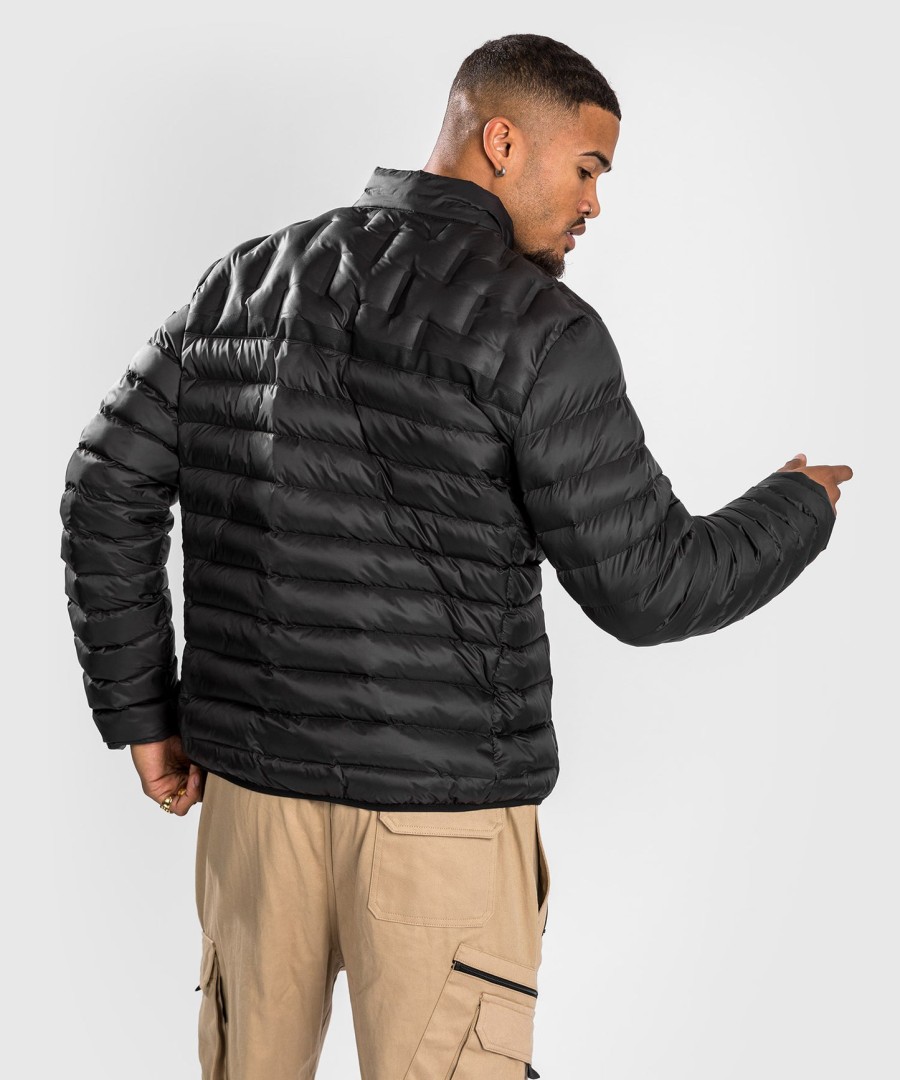 jaqueta de plumas venum elite light - preta