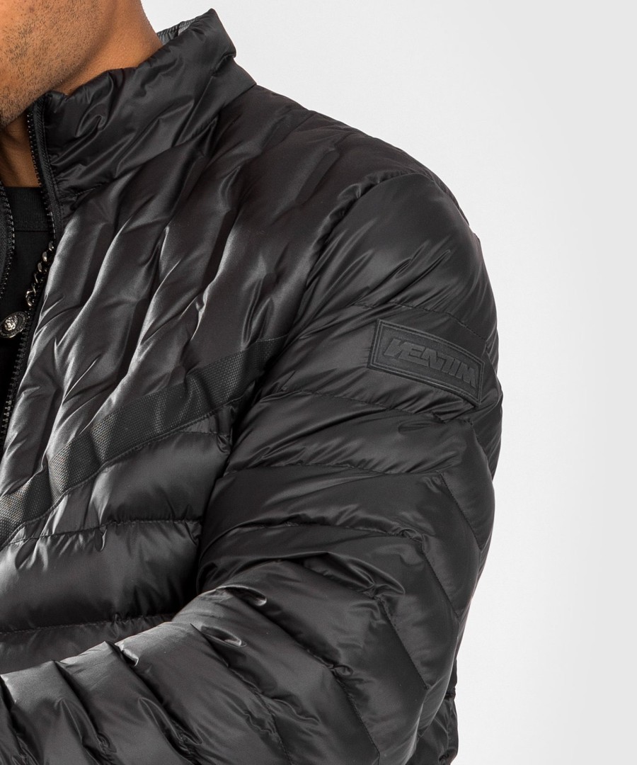 jaqueta de plumas venum elite light - preta