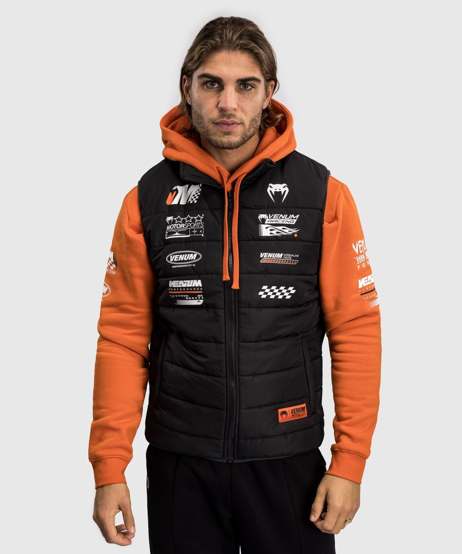 jaqueta de plumas venum motorsport - preto profundo