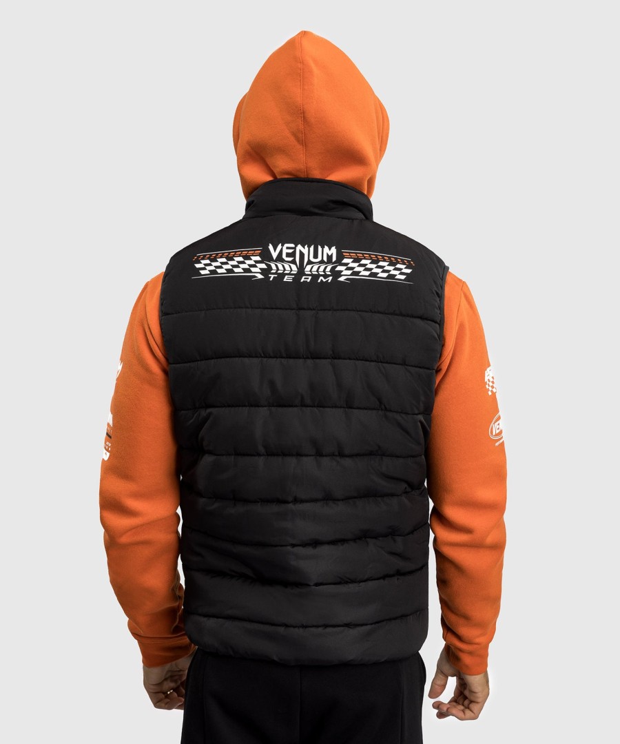 jaqueta de plumas venum motorsport - preto profundo