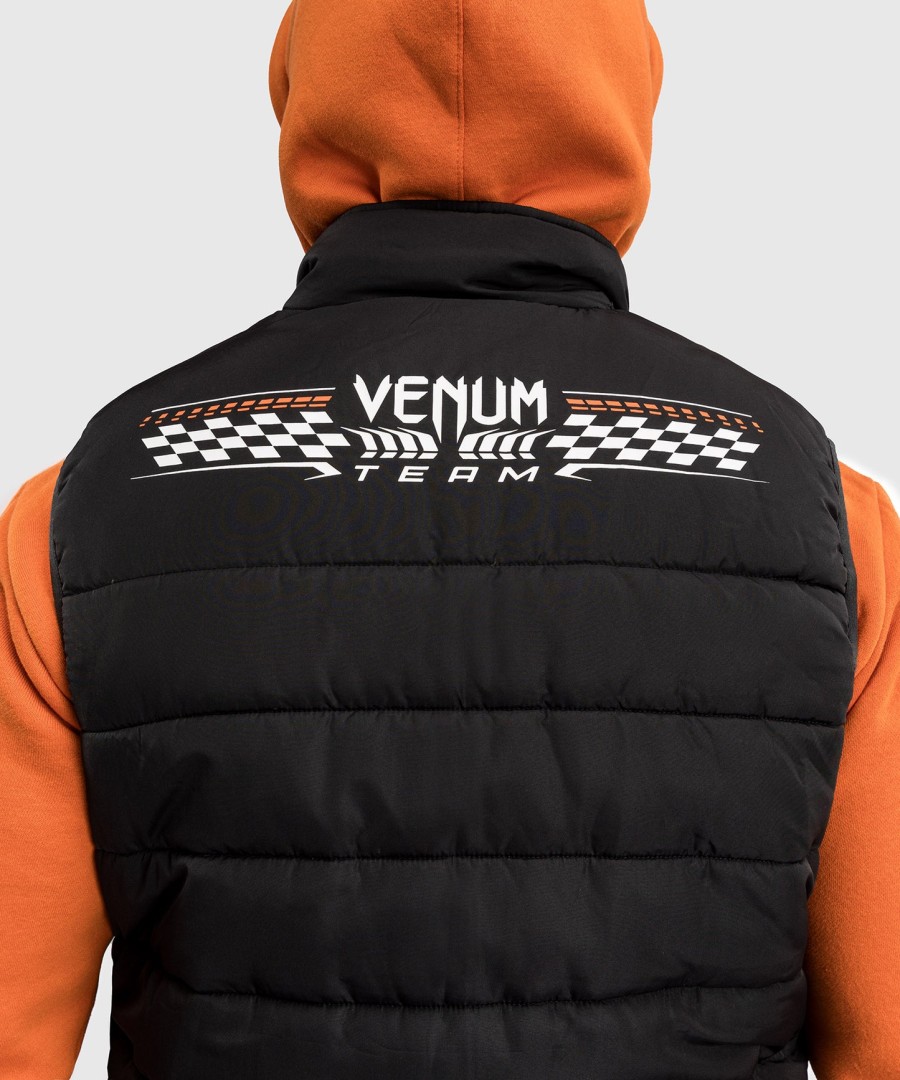 jaqueta de plumas venum motorsport - preto profundo