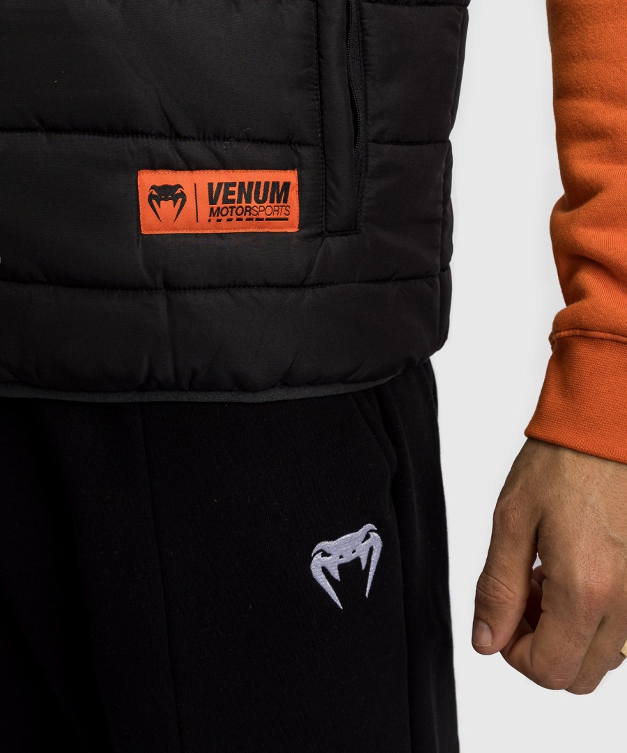 jaqueta de plumas venum motorsport - preto profundo