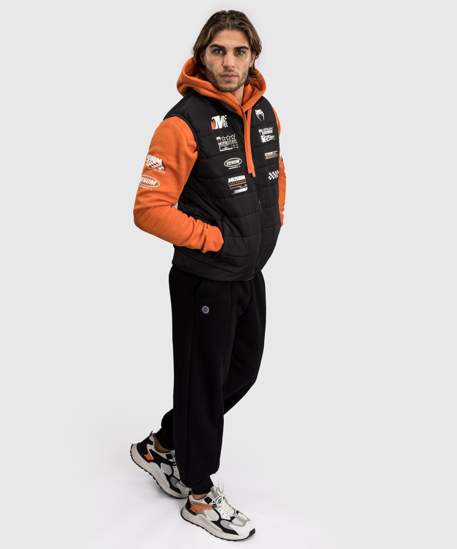 jaqueta de plumas venum motorsport - preto profundo
