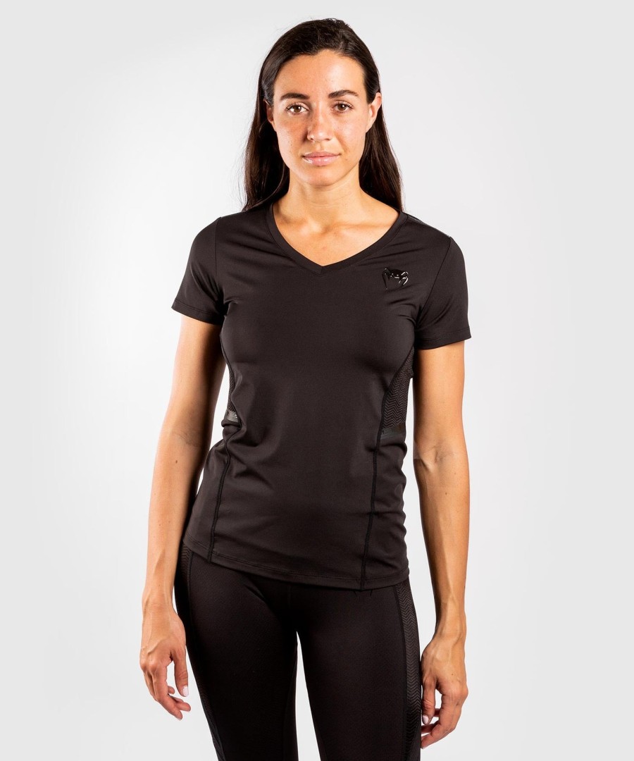 camiseta venum g-fit dry-tech - feminina - pretapreta