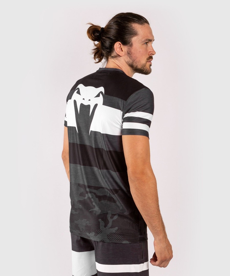 camiseta venum bandit dry tech - pretacinza