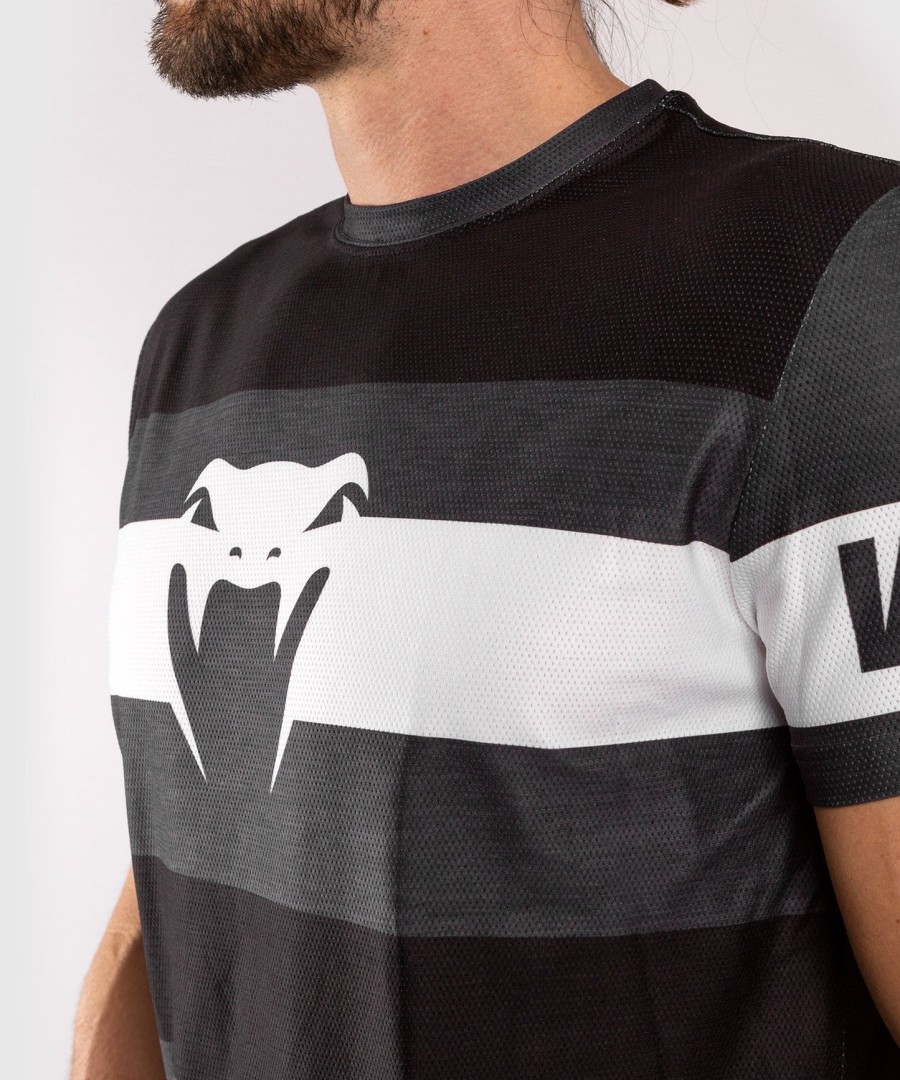 camiseta venum bandit dry tech - pretacinza