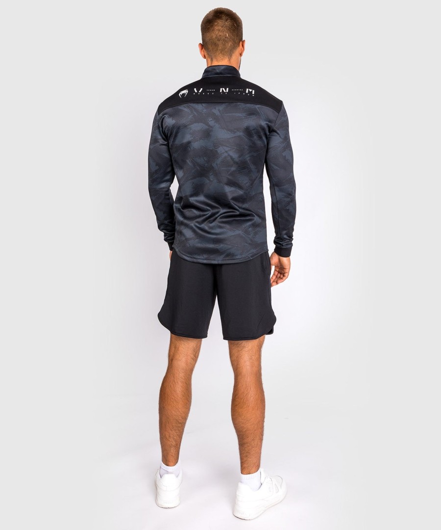 camiseta venum electron 3.0 winter dry tech - manga longa - preta