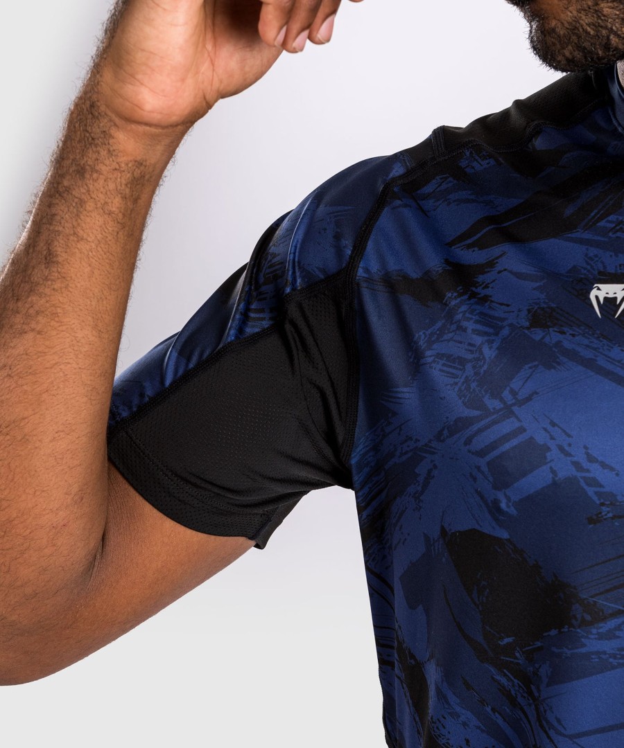 camiseta venum electron 3.0 dry-tech - azul marinho