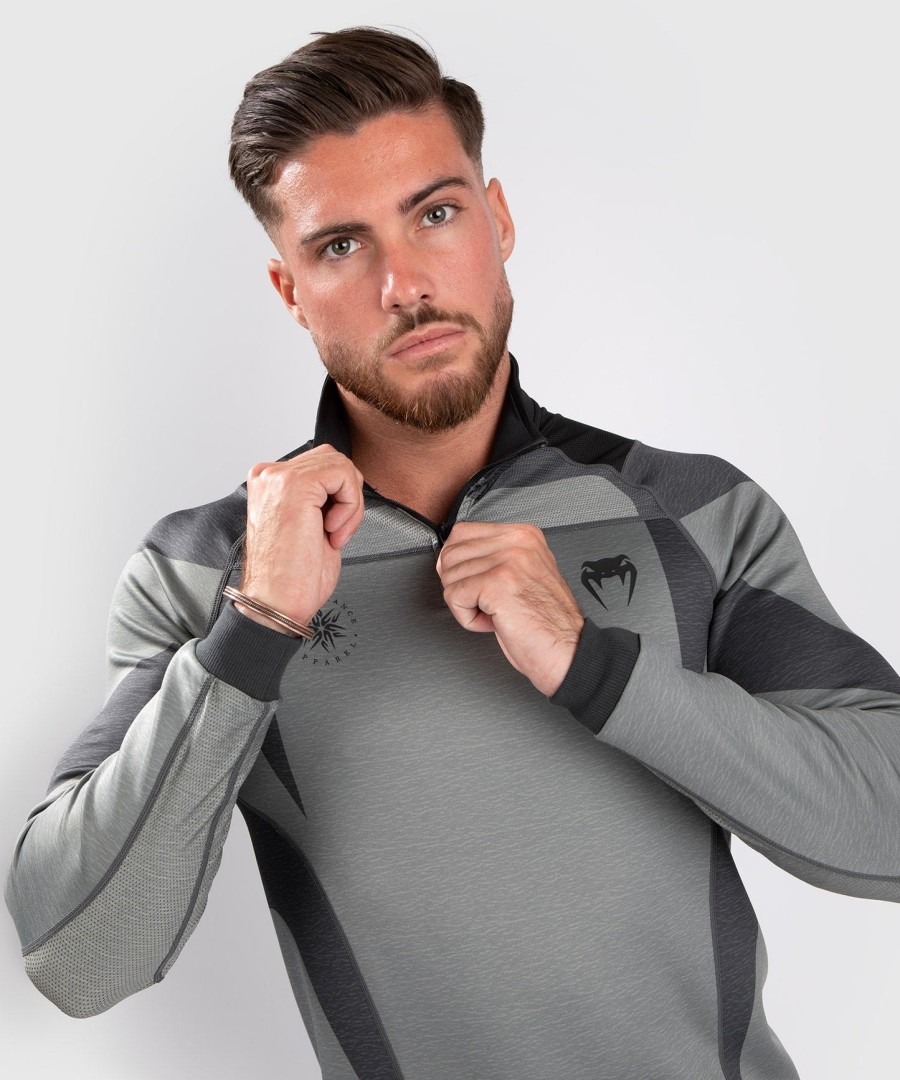 venum stone winter dry tech - manga longa - verde mineral