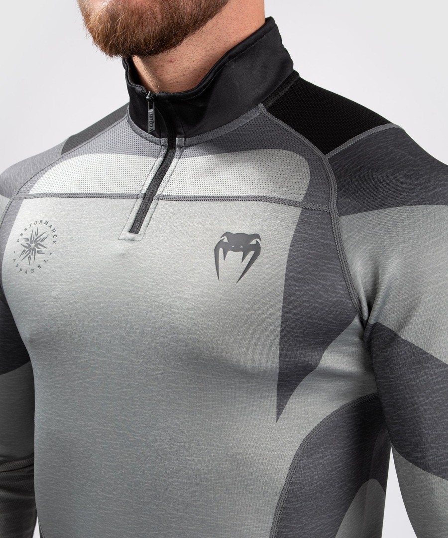 venum stone winter dry tech - manga longa - verde mineral