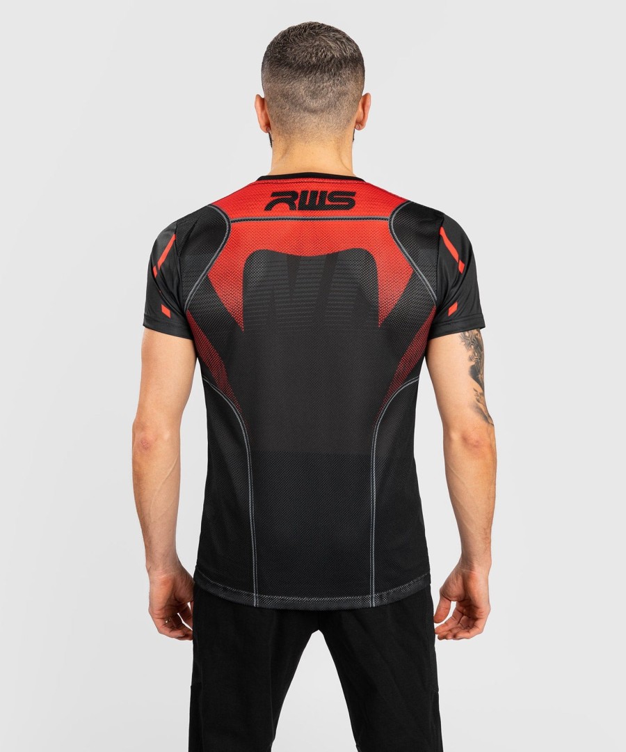 camiseta rws x venum dry tech - preta