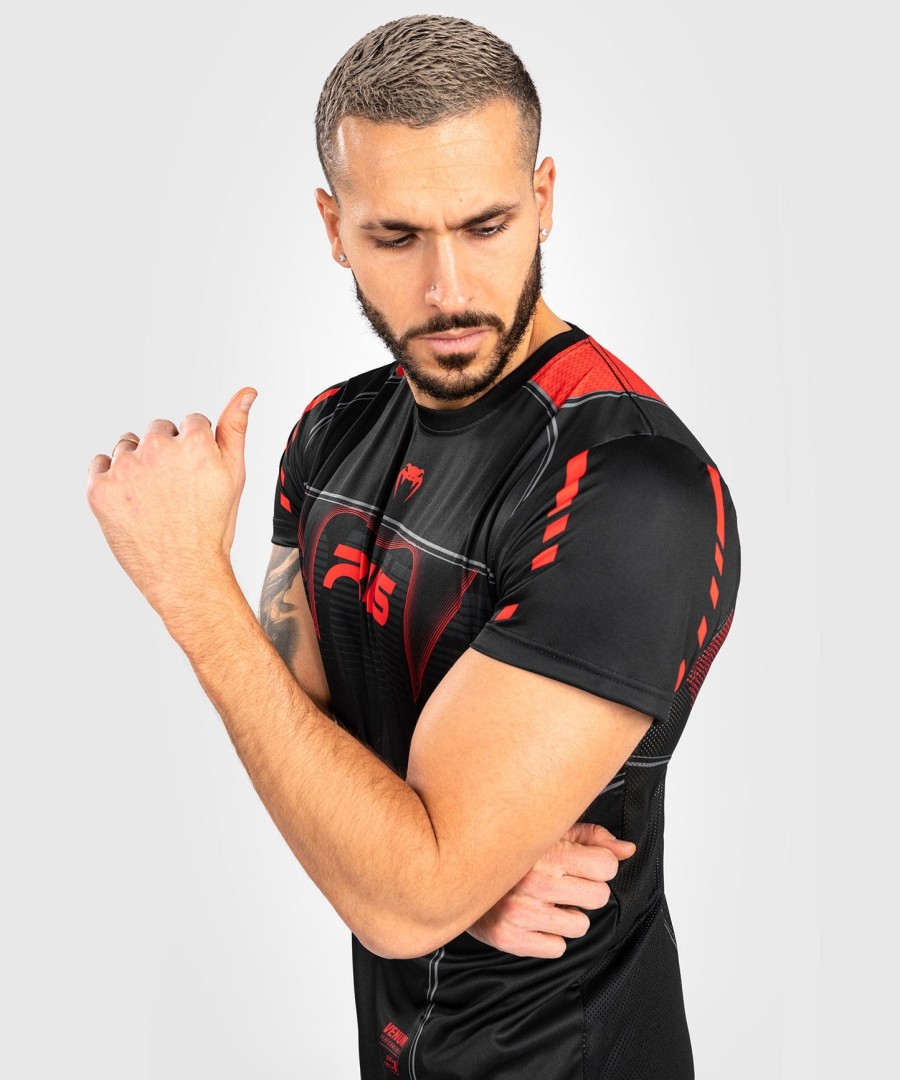 camiseta rws x venum dry tech - preta