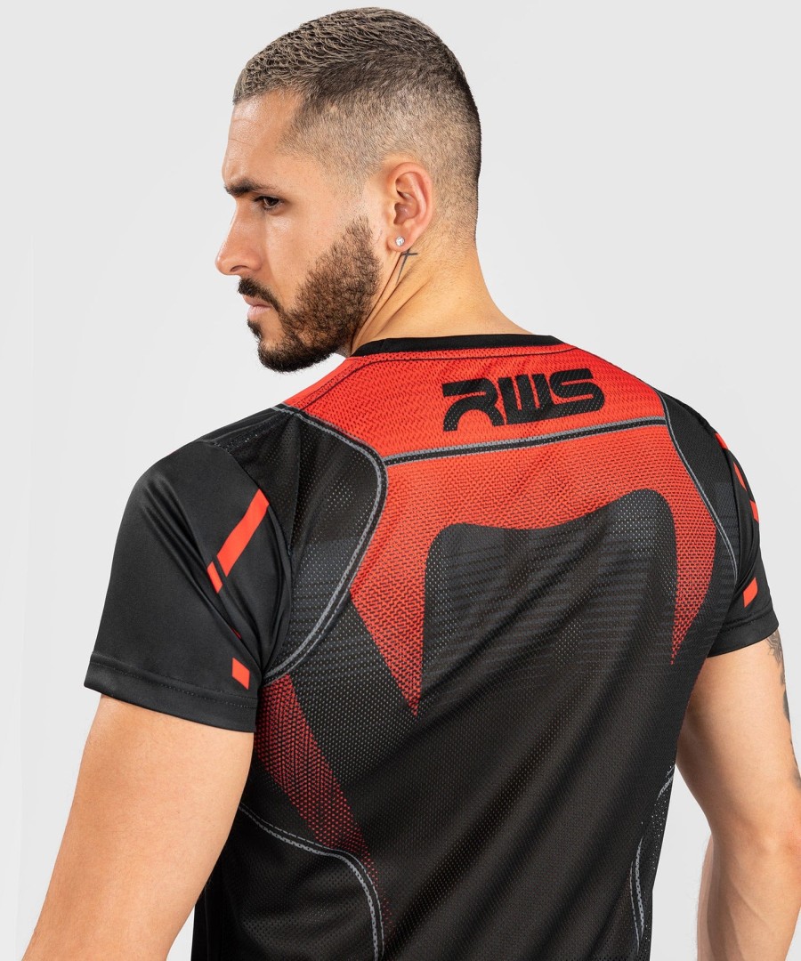 camiseta rws x venum dry tech - preta