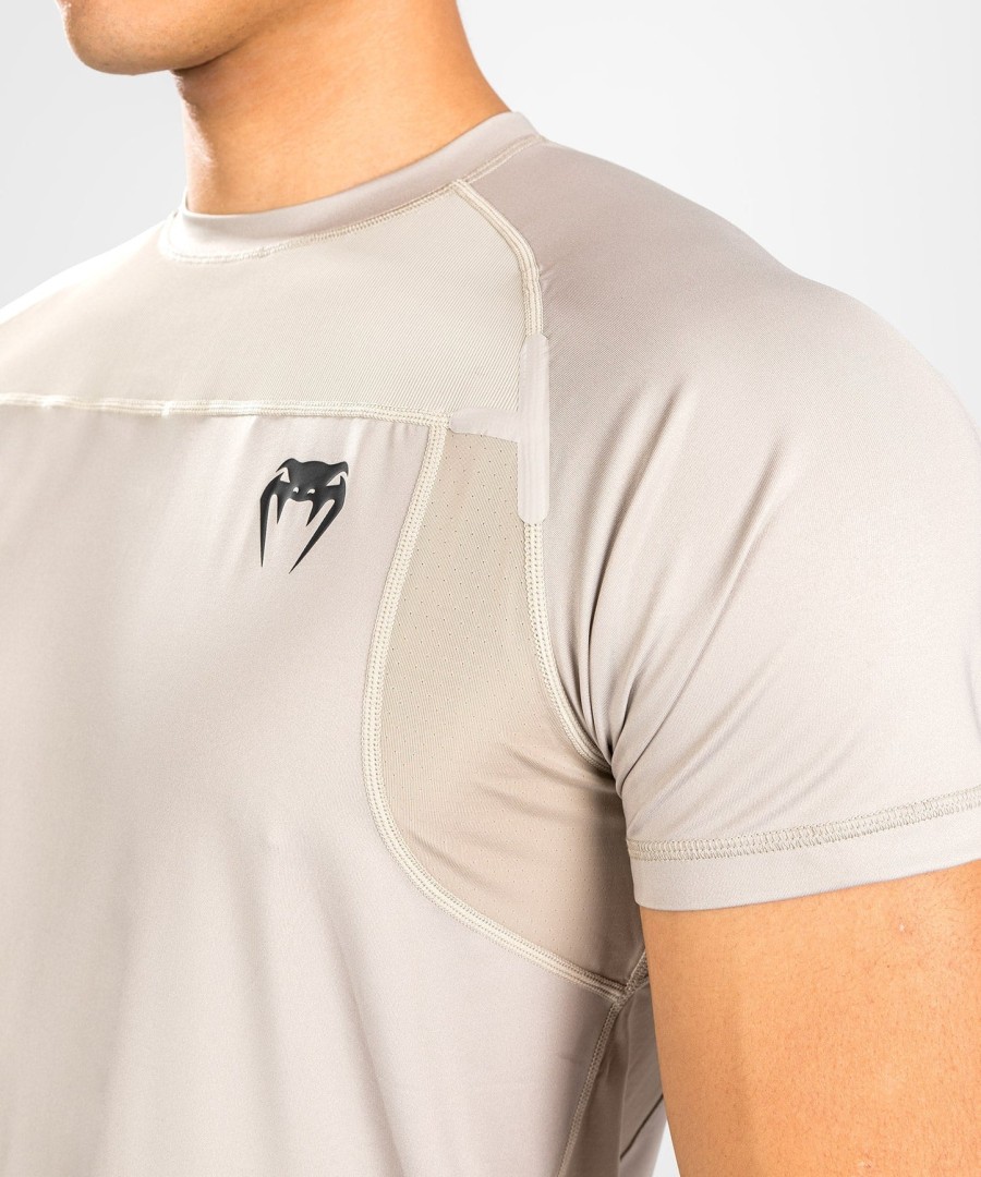 camiseta venum g-fit air dry tech - areia