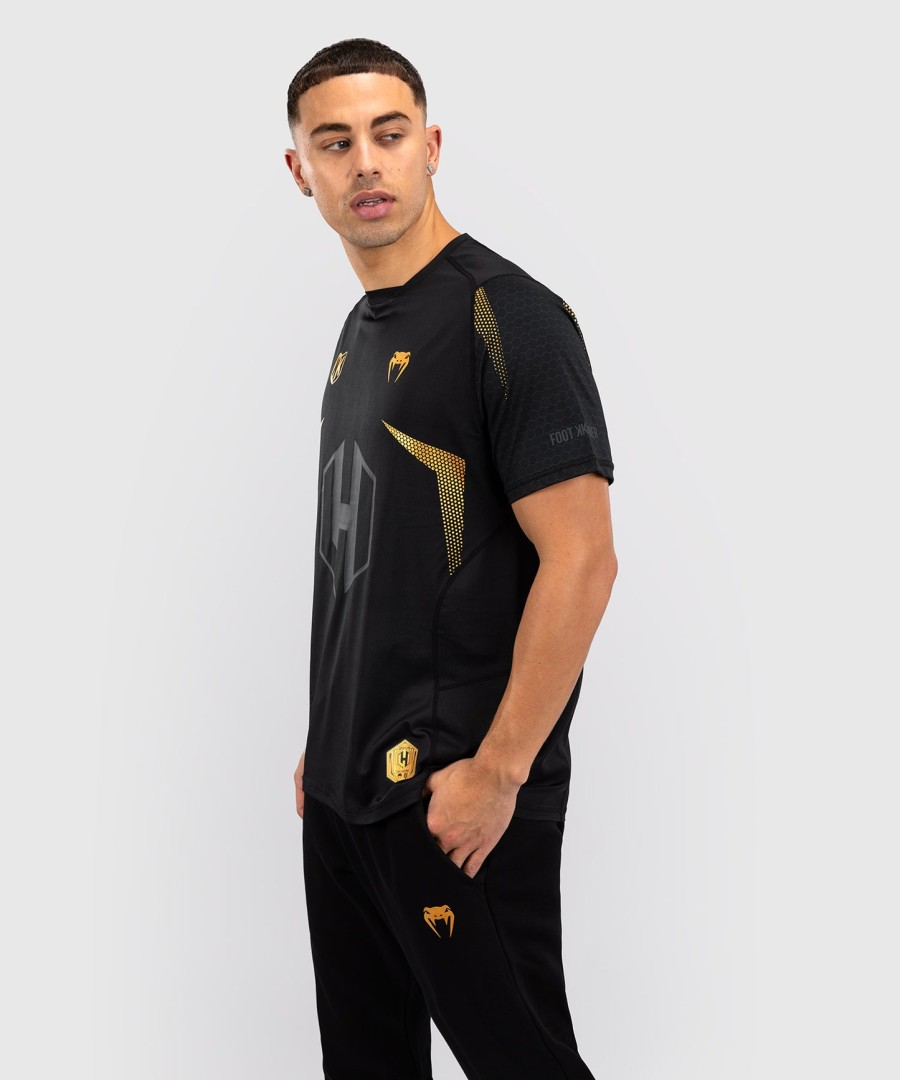 camiseta fk x venum hexagone mma - pretadourada