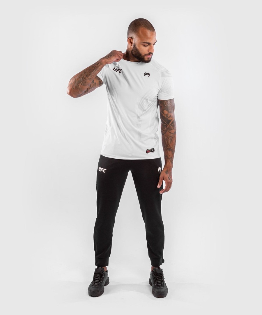 camisa de entrada autêntica do ufc venum fight night para homens - branca