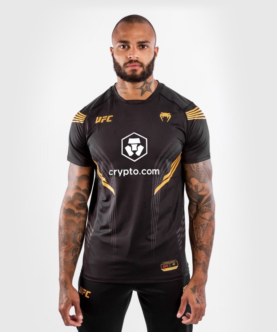 camisa de entrada autêntica do ufc venum fight night para homens - champion