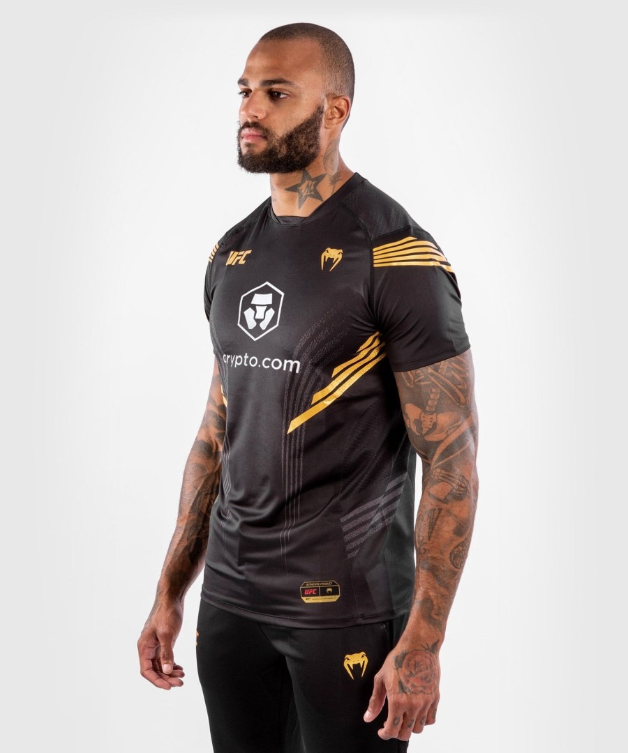camisa de entrada autêntica do ufc venum fight night para homens - champion