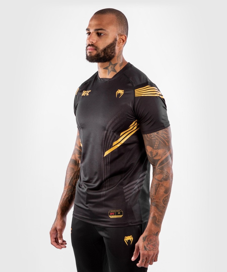 camisa de entrada autêntica do ufc venum fight night para homens - champion