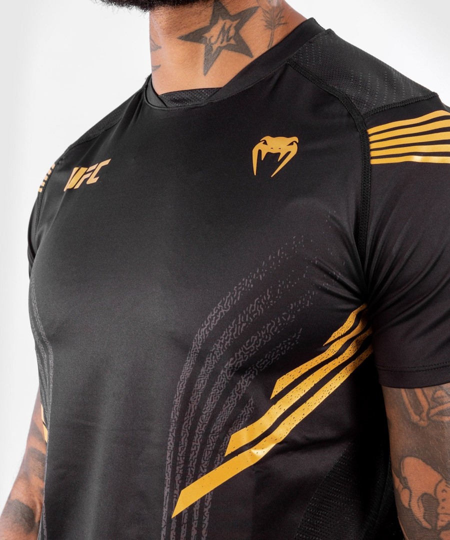 camisa de entrada autêntica do ufc venum fight night para homens - champion