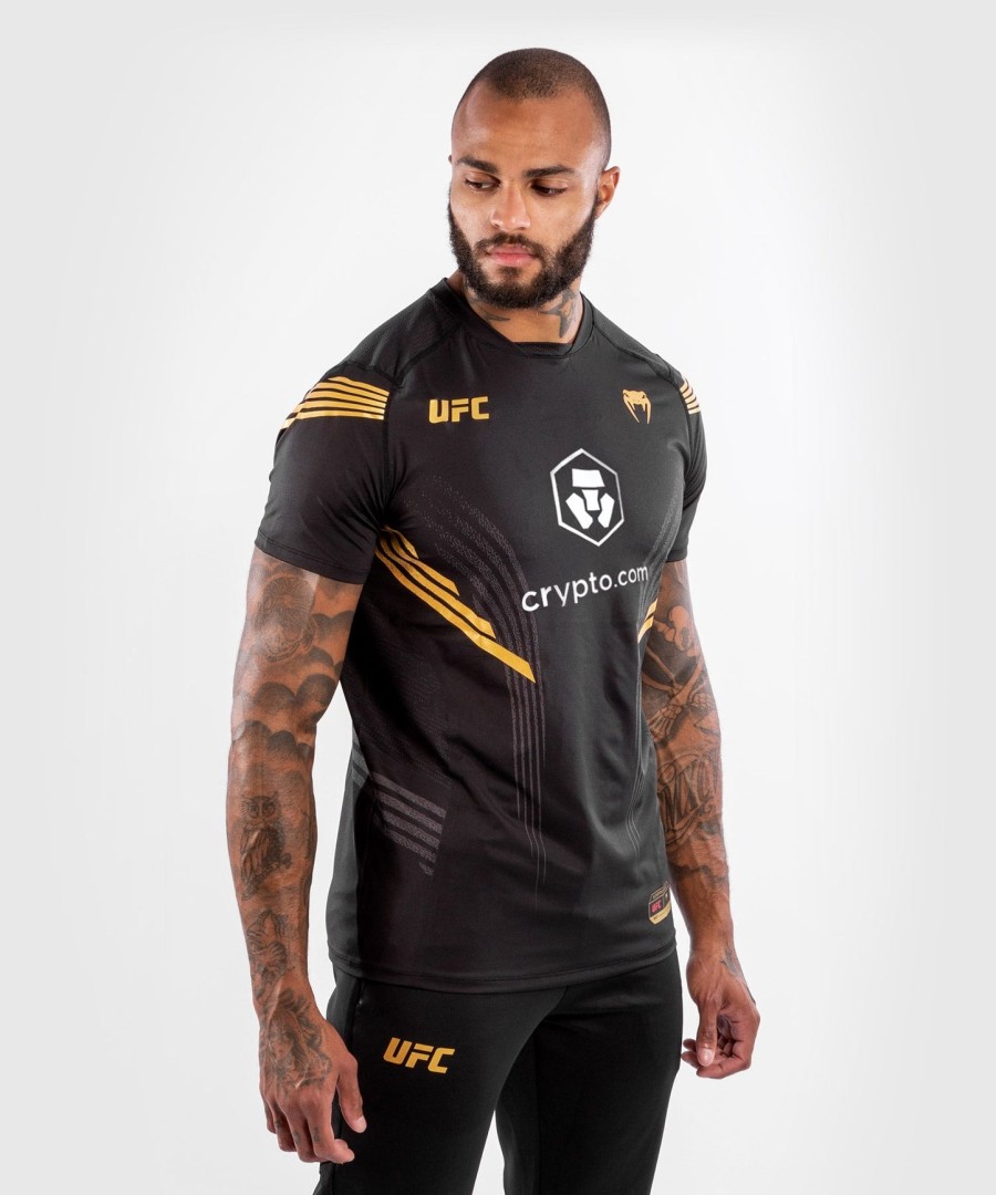 camisa de entrada autêntica do ufc venum fight night para homens - champion