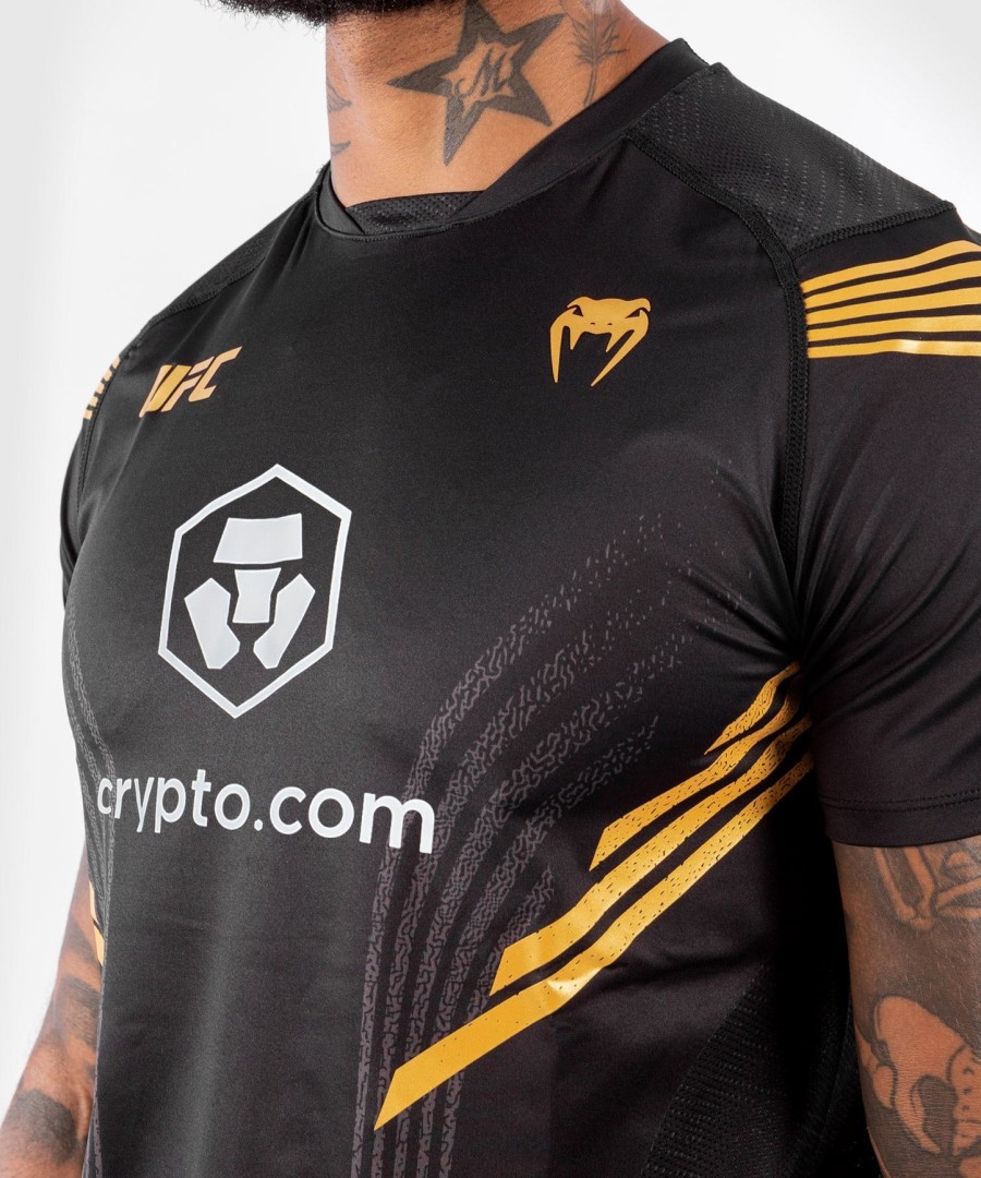 camisa de entrada autêntica do ufc venum fight night para homens - champion