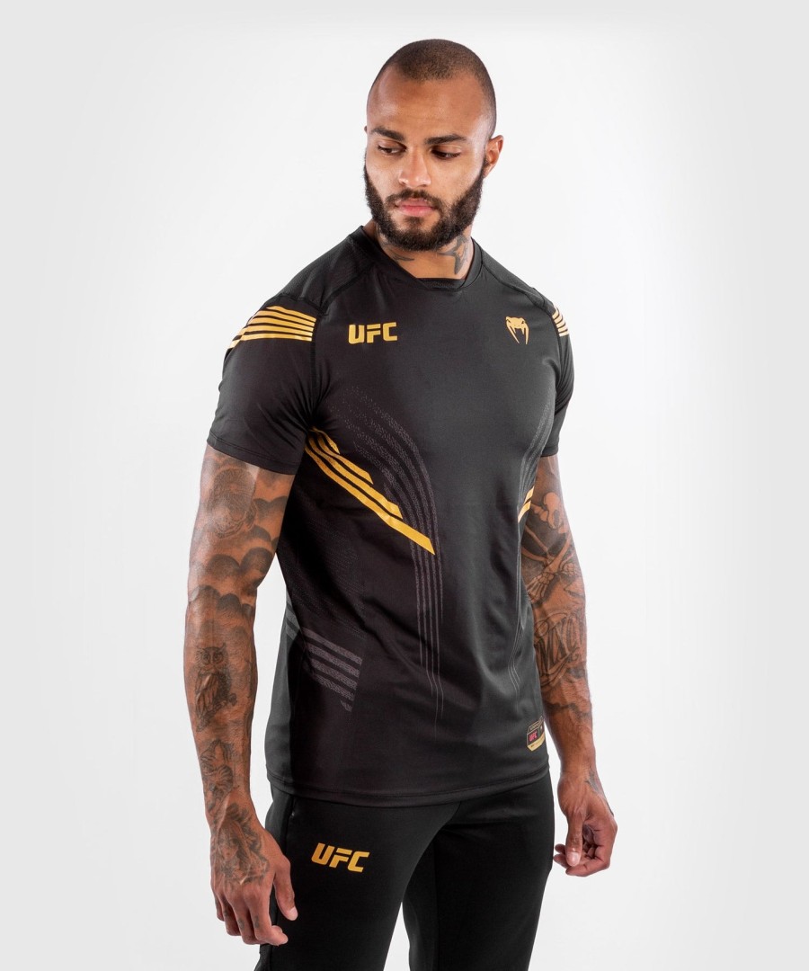 camisa de entrada autêntica do ufc venum fight night para homens - champion