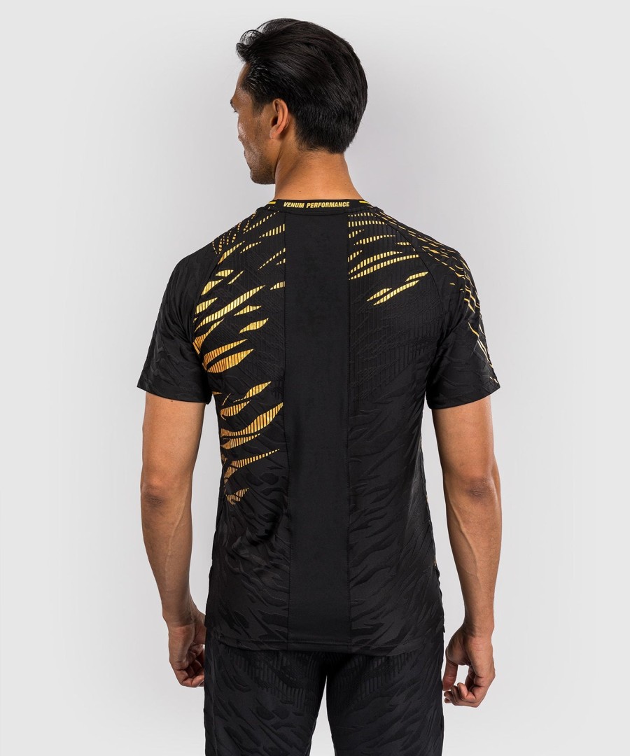 camisa de entrada autêntica do ufc fusion by venum para o fight night - campeão