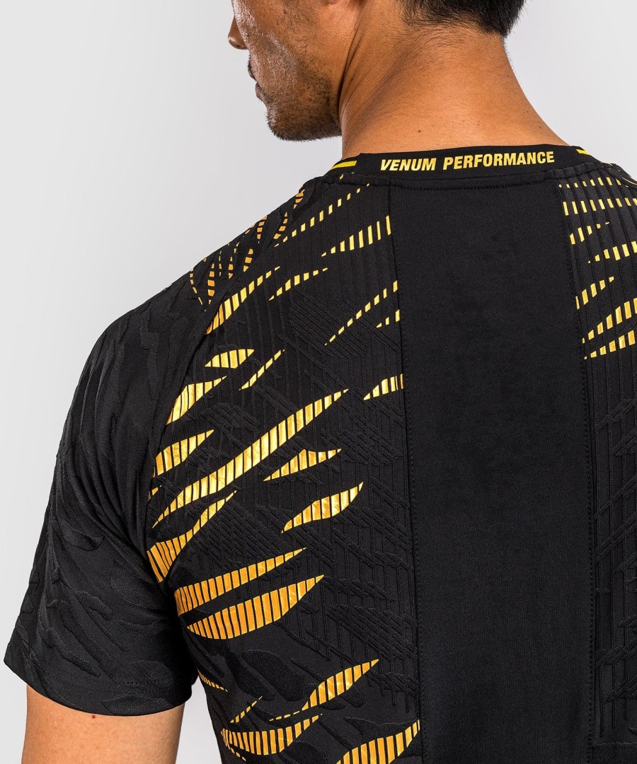 camisa de entrada autêntica do ufc fusion by venum para o fight night - campeão