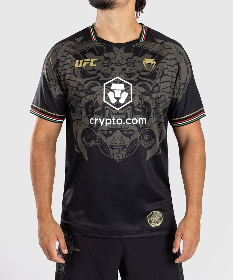 camisa de entrada autêntica para o ufc noche by venum fight night - preta