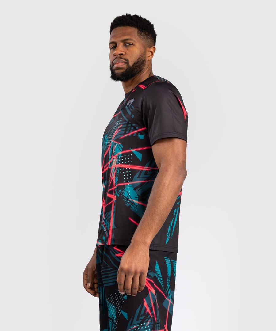 camiseta masculina ufc fusion by venum miami edition fight week dry-tech - preta