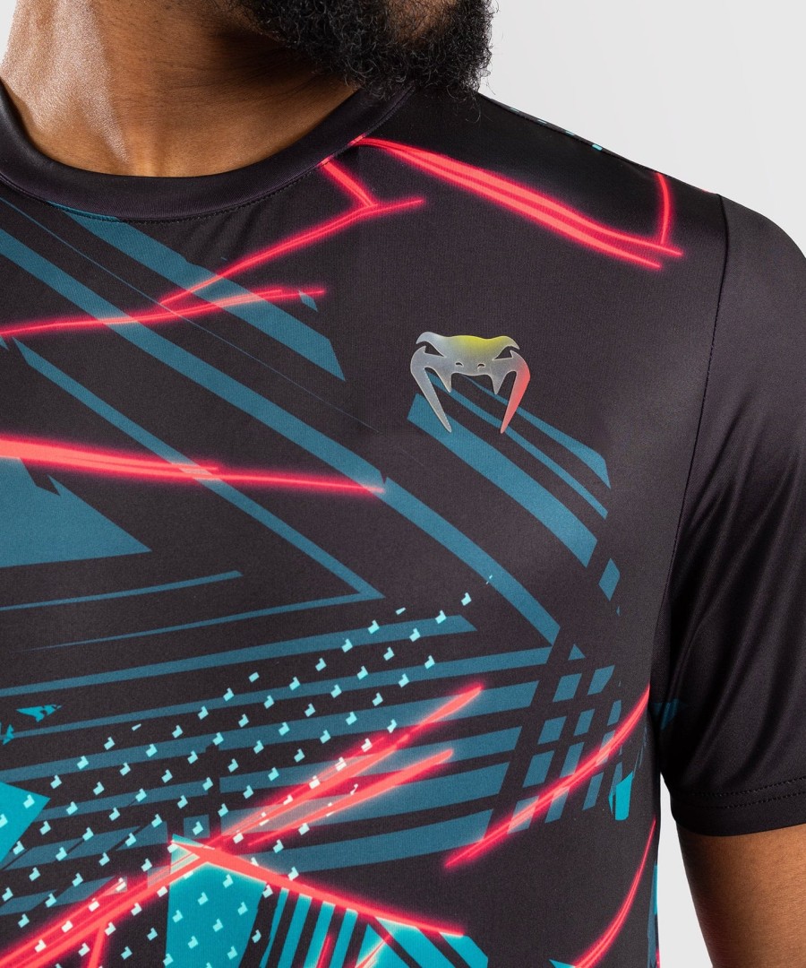 camiseta masculina ufc fusion by venum miami edition fight week dry-tech - preta