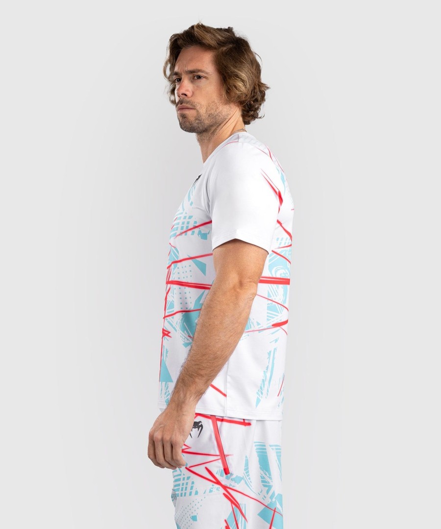 camiseta masculina ufc fusion by venum miami edition fight week dry-tech - branca