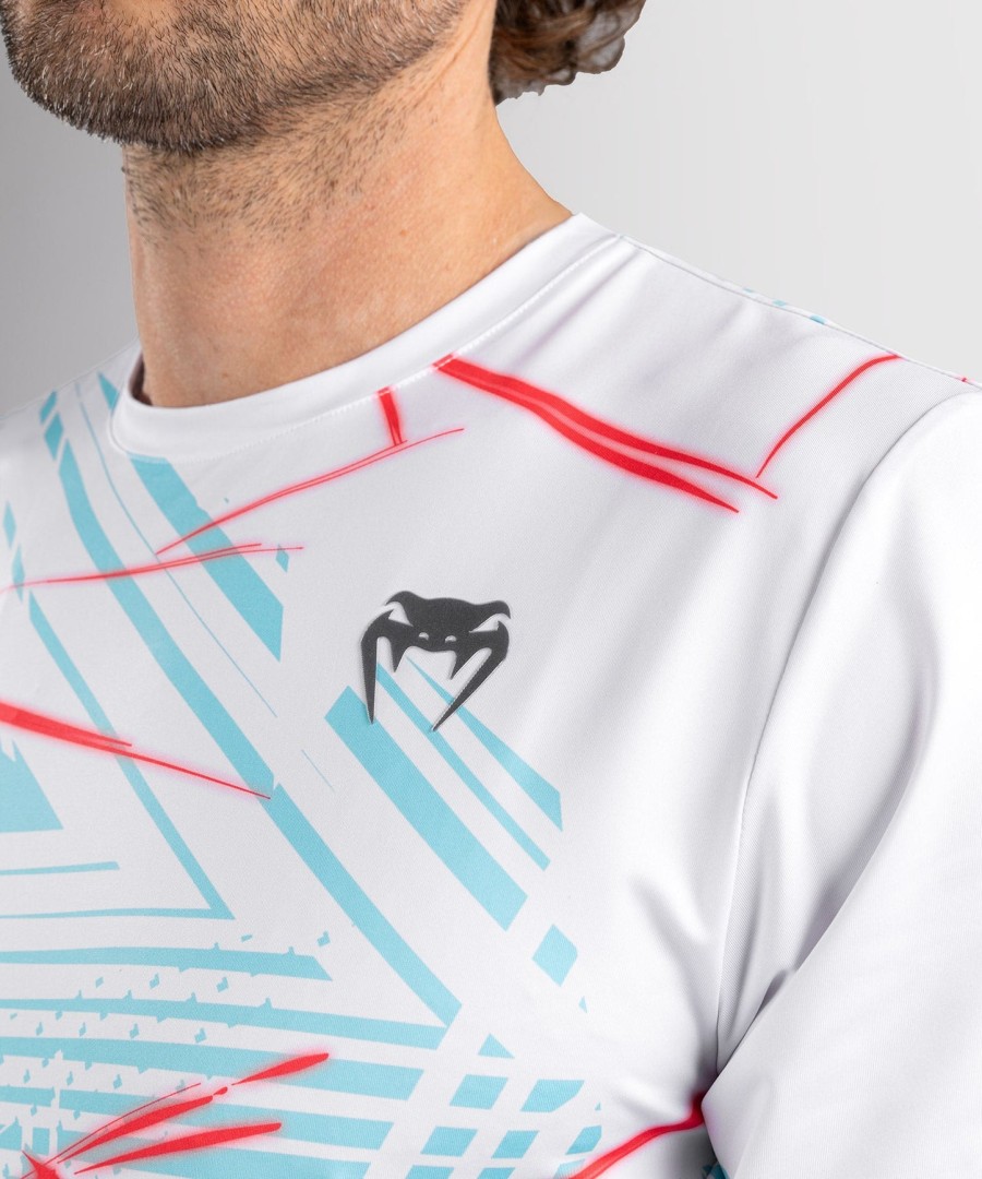 camiseta masculina ufc fusion by venum miami edition fight week dry-tech - branca