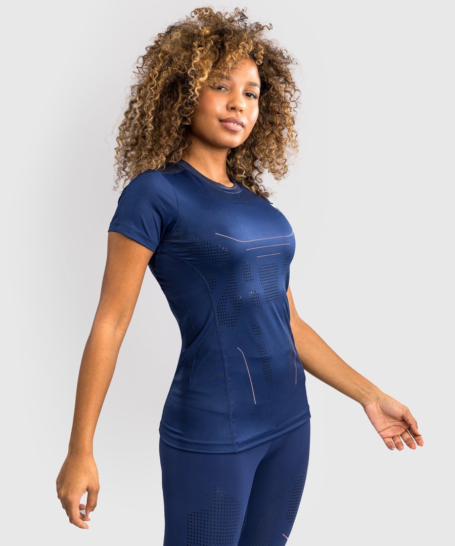 camiseta feminina venum technical 3.0 dry tech - azul noite