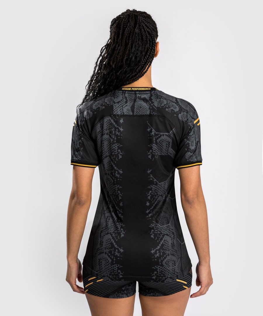 camisa de entrada autêntica para o ufc adrenaline by venum fight night para mulheres - campeã