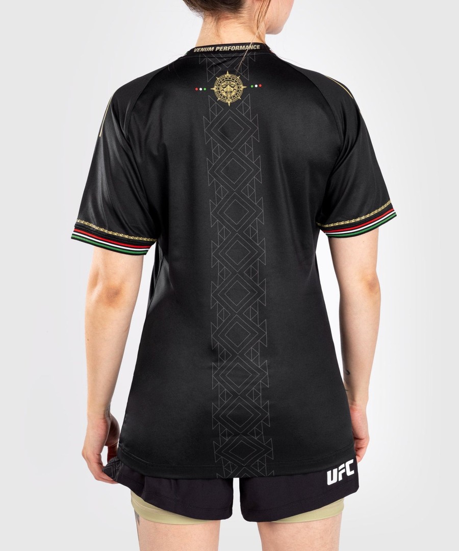camisa de entrada autêntica para o ufc noche by venum fight night - preta
