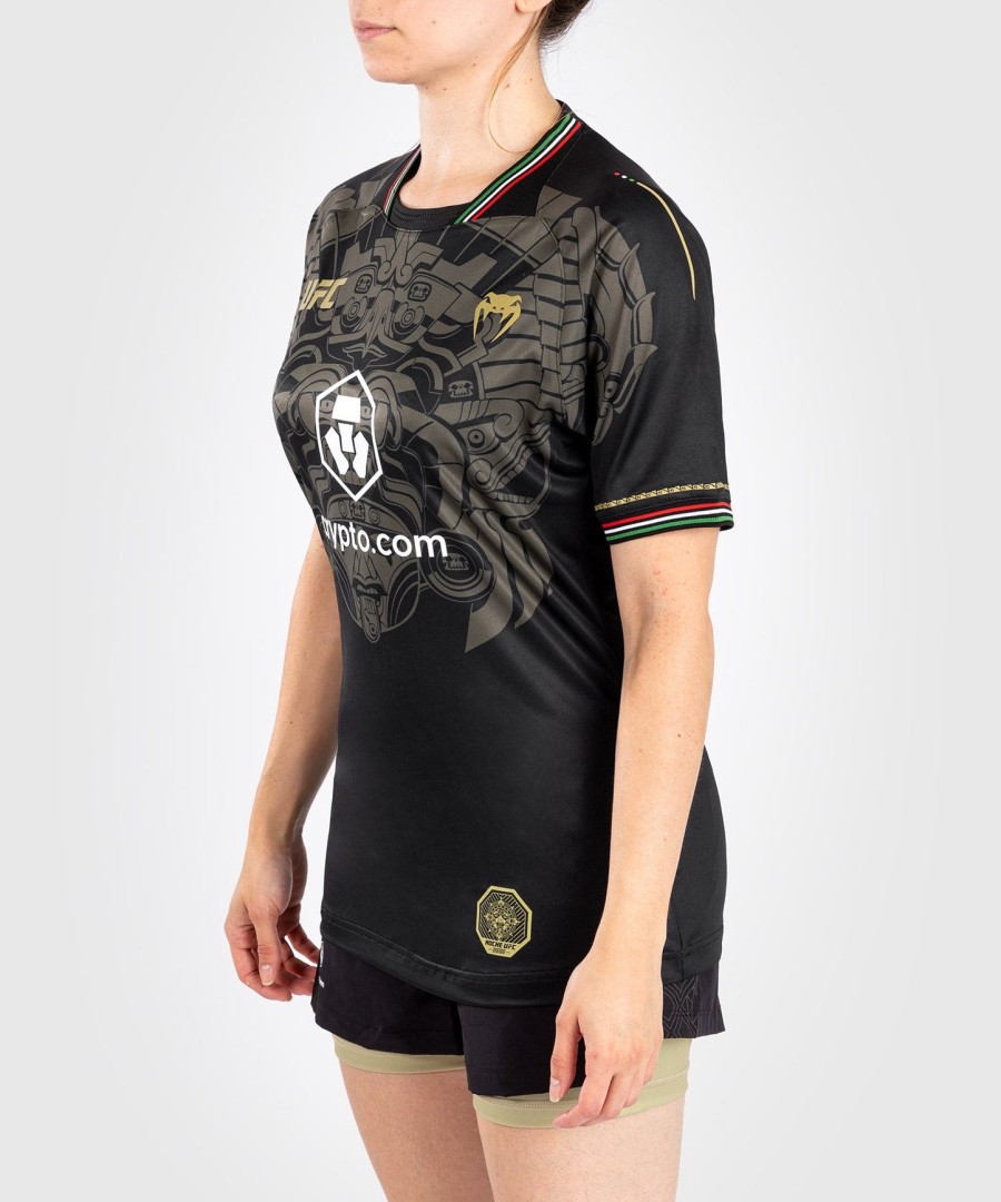 camisa de entrada autêntica para o ufc noche by venum fight night - preta