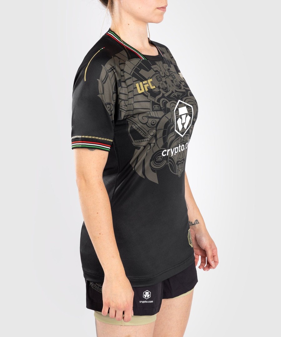 camisa de entrada autêntica para o ufc noche by venum fight night - preta