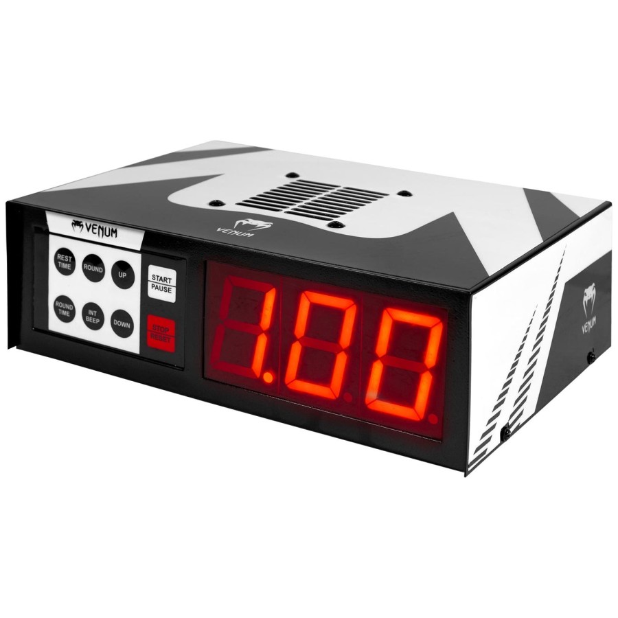 cronômetro de boxe venum - pretobranco