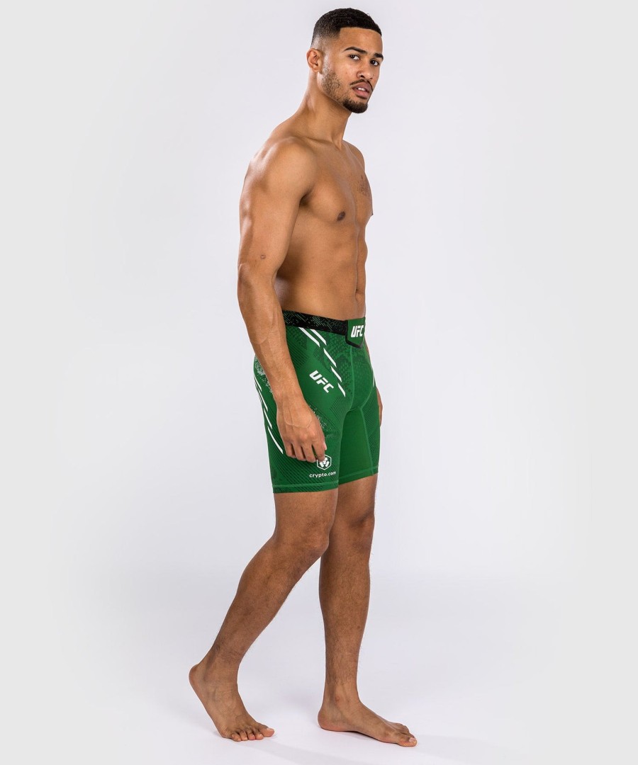 bermuda ufc adrenaline by venum authentic fight night masculina vale tudo - verde